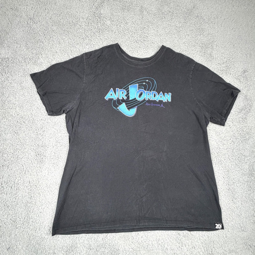 Vintage Jordan Air Jordan‎ Shirt Mens 2XL Black 20th Anniversary His Airness 00s